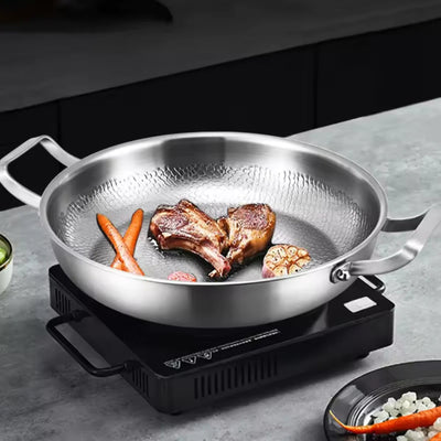 Pure Titanium Two-Handled Sauté Pan