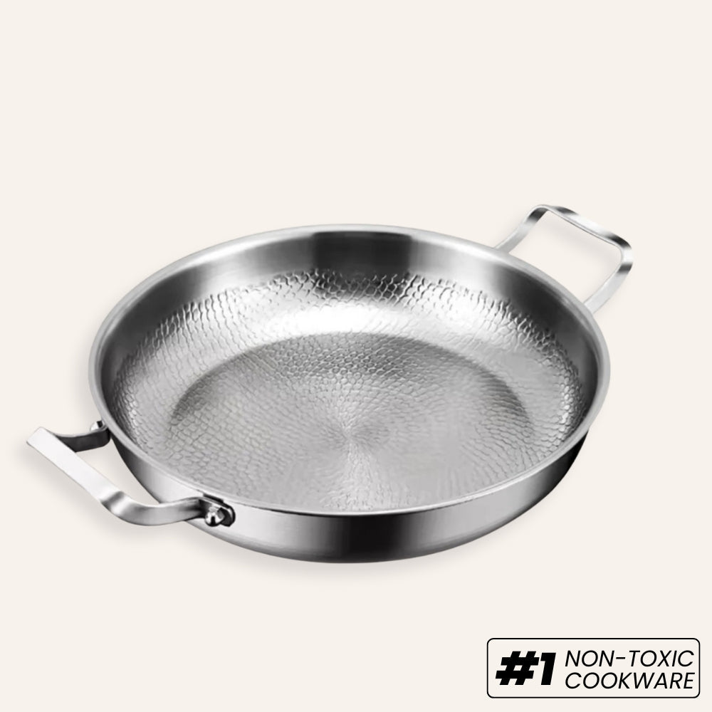 Pure Titanium Two-Handled Sauté Pan