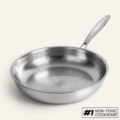 Titanium Cook & Prep Bundle | Frying Pan with Cutting Board Set