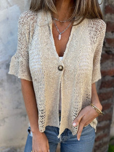 Ivonie | Elegant Structural Blouse